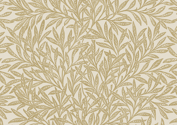 William Morris At Home Willow, Ochre - Roller Blind - Image 6